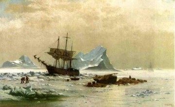  Pan Lienzo - Los témpanos de hielo Claude Monet